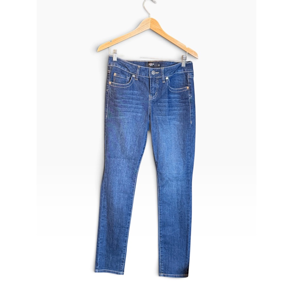 Torrid Denim Skinny Jeans Womens 10R Blue Dark Wash Stretch Cotton Slim Fit